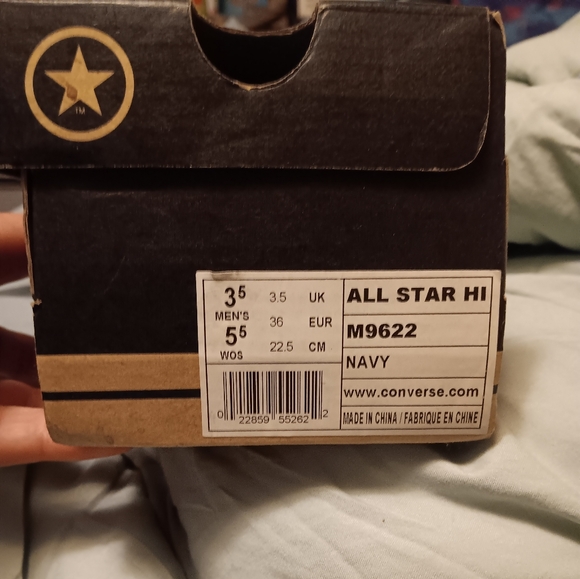 Converse All Star Hi Navy - Picture 3 of 7